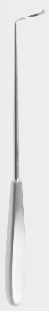 [NLI-12431-24-ss] Aguja de ligadura NELSON 24,5cm derecha