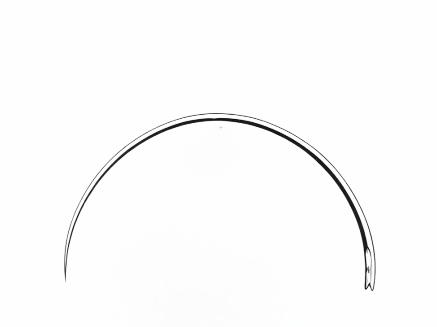 [SEX-12546-03-ss] Aguja de sutura 'E' redonda fig. 3