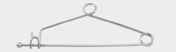 [MSO-1092-14-ss] Aguja de seguridad MAYO de 14 cm