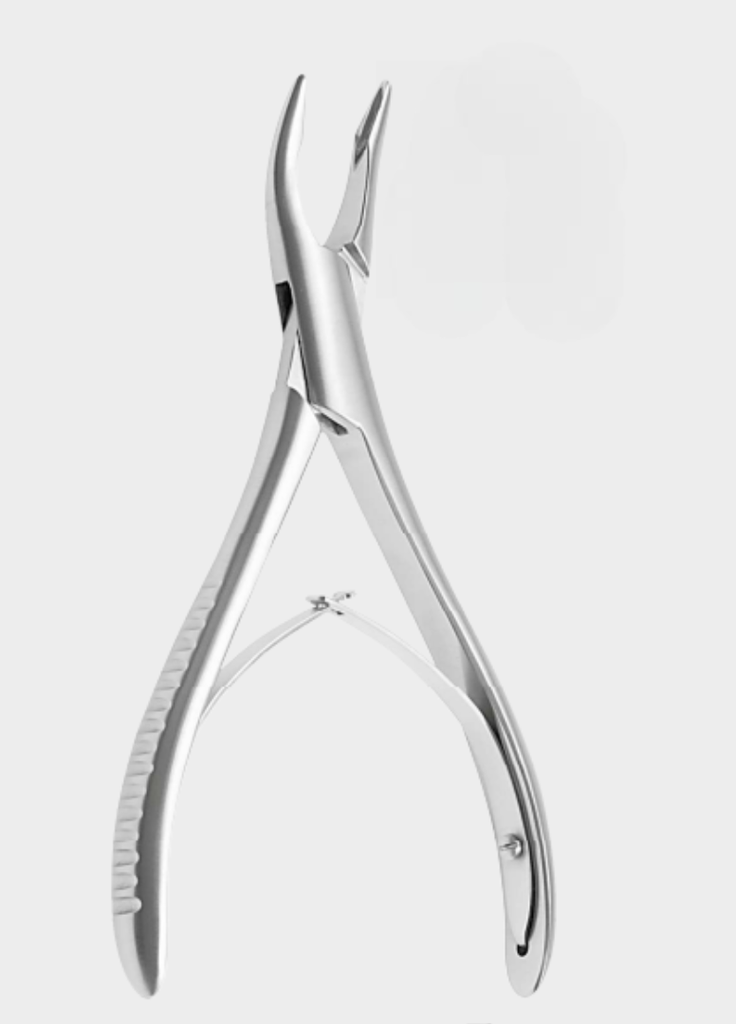 Pinza gubia LUER 3x7 mm 15 cm