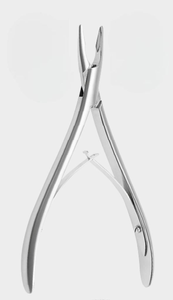 [LRK-12700-16-ss] Pinza gubia LEMPERT recta 16 cm