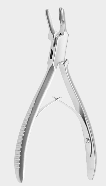 Gubia para huesos HAKANSSON curvada lateralmente