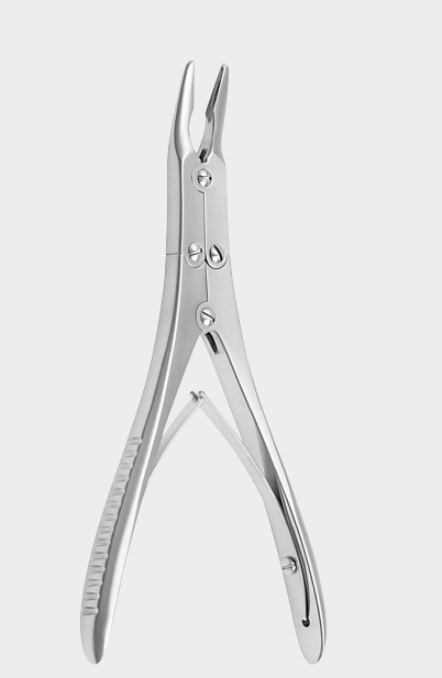 Pinzas gubias BOEHLER de 2 mm y 15 cm