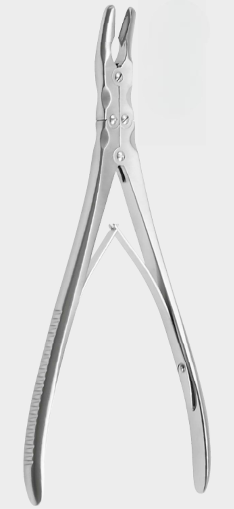 [RRO-12736-23-ss] Pinzas gubias rectas RUSKIN de 23 cm