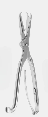 Pinza de sujeción de huesos BISHOP 23 cm