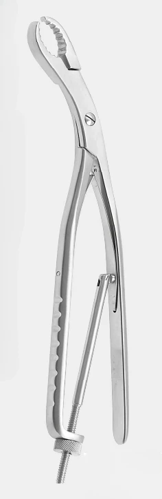 [UBO-12843-28-ss] Pinzas de sujeción ósea ULRICH con trinquete