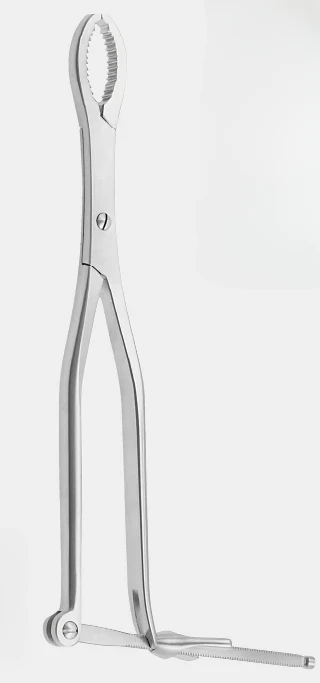 [HGR-12845-25-ss] HEY GROVES pinzas para sujetar huesos w.ratch.