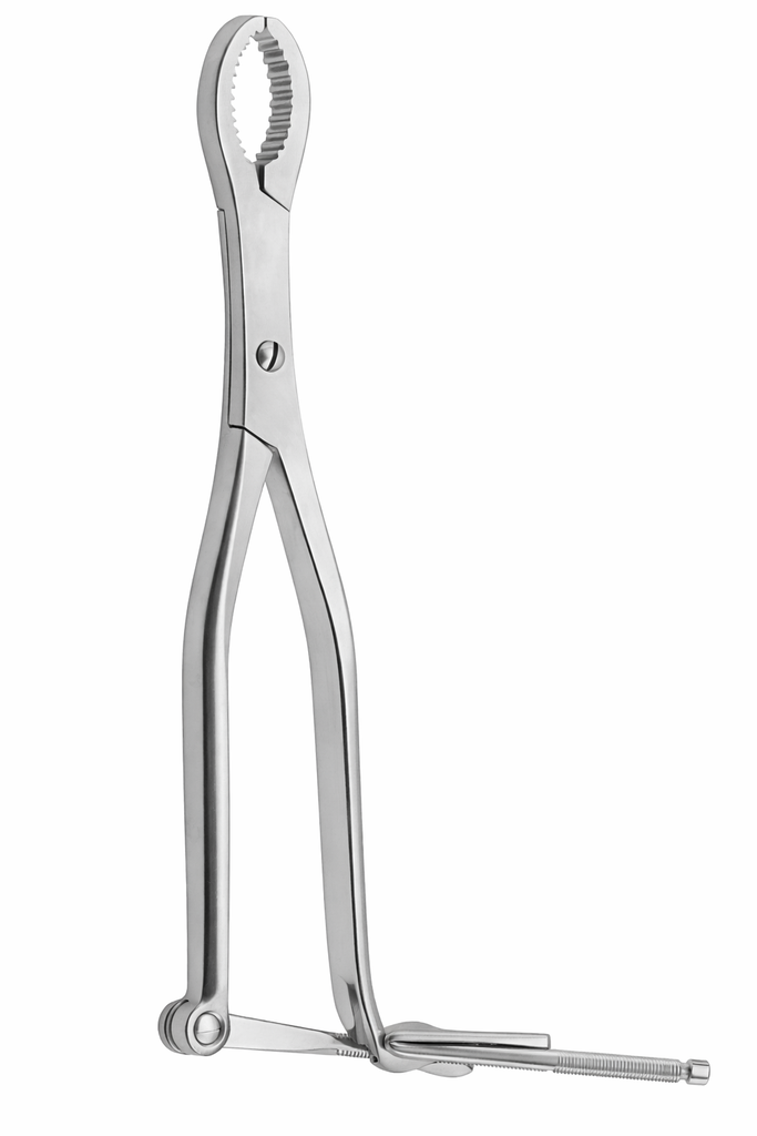 [HGR-12846-30-ss] HEY GROVES pinzas para sujetar huesos w.ratch.