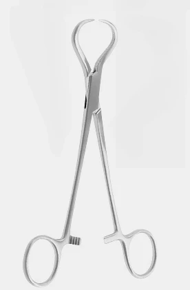 Pinza de sujeción para huesos LEWIN 17,5 cm