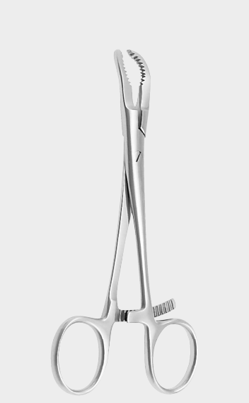 [BHG-12872-14-ss] Pinzas de sujeción de huesos de 14 cm