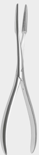 [SFM-12889-20-ss] Pinza secuestradora curva 20 cm