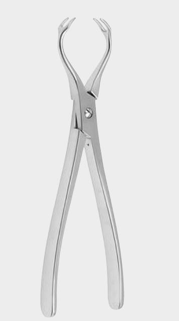 Pinza de sujeción de huesos OLLIER 18 cm