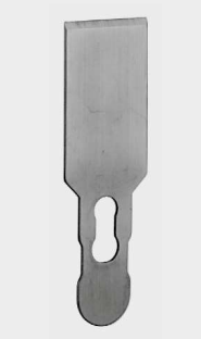 [CBD-13140-78-ss] Hoja de cincel intercalada de 25 x 78 mm