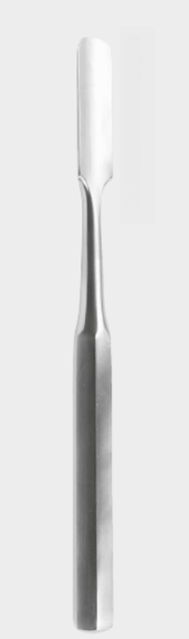 Gubia HIBBS recta de 6 mm y 24 cm