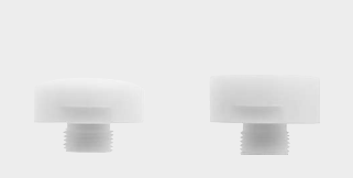 [WPD-13479-32-ss] Par de caras de plástico WAGNER 32 g