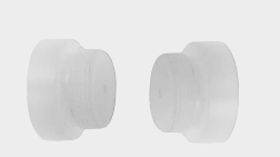 Par de discos de repuesto de plástico