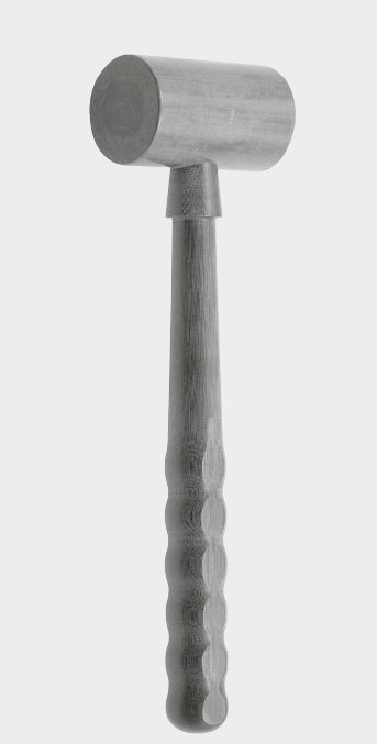 [HPD-13490-40-ss] Martillo de plástico relleno de plomo. 400 g