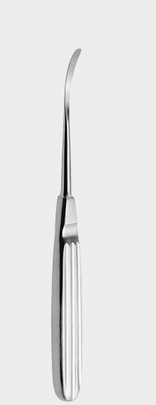 [LRA-13567-47-ss] LANDOLT raspador 4,7 mm 17,5 cm