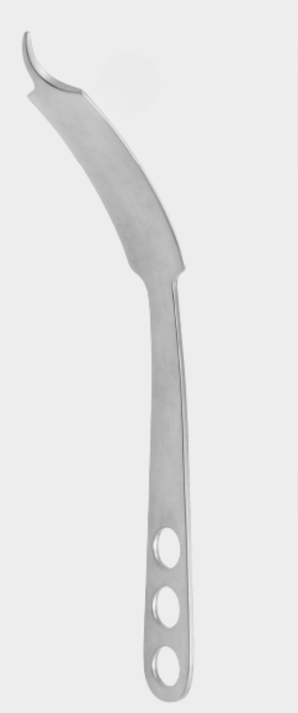 [BLE-13660-40-ss] Palanca ósea 40 mm 45° 30 cm