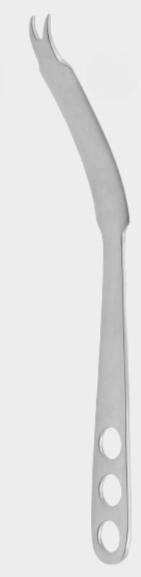 [BLE-13665-28-ss] Palanca de hueso 28 mm 30° 31,5 cm