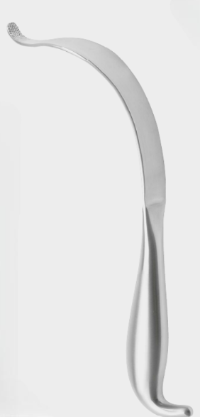 AUFRANC Retractor de huesos de cobra romo