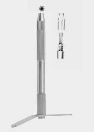 [FND-13772-00-ss] Uña por dedo completa con 3 puntas 9,5 cm