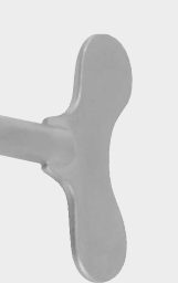 [WSD-13782-99-ss] Tornillo de mariposa solo