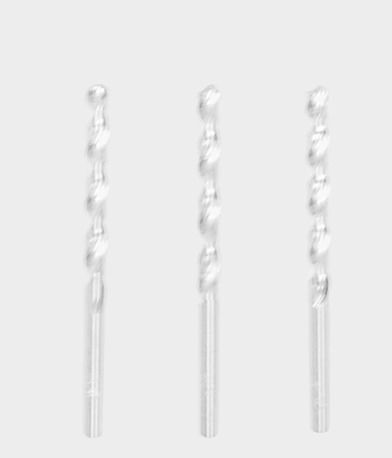 Juego de 3 brocas helicoidales f. 33-2300-28