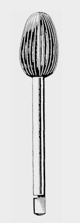 [CBU-13910-08-ss] Fresa cónica de 8 mm