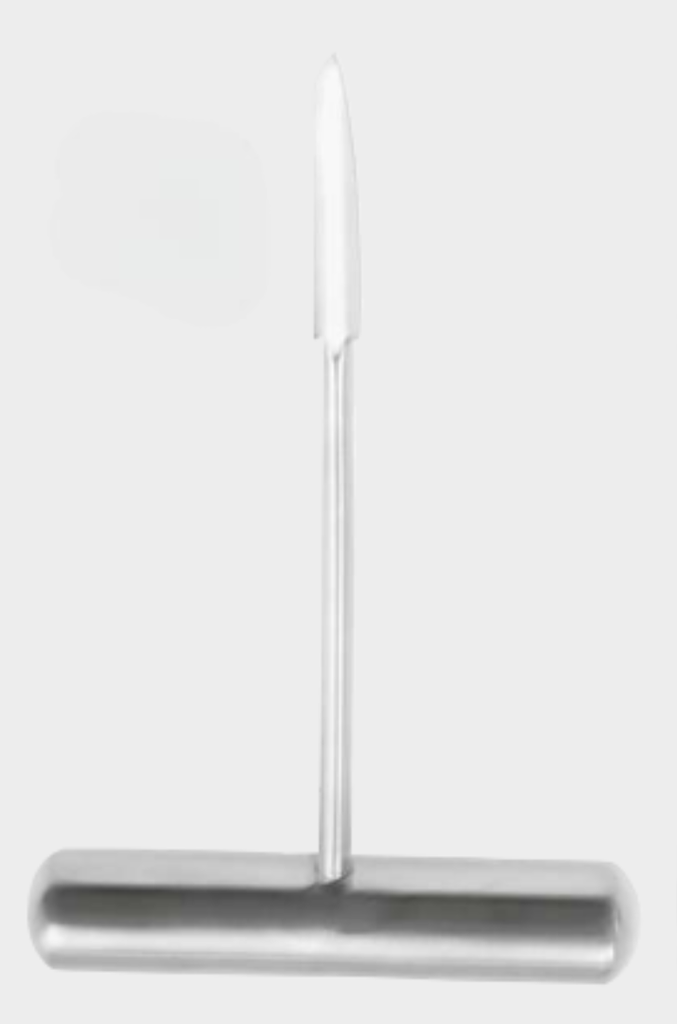 Perforador óseo cuadrado 14 cm