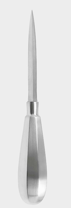 [BPD-13931-04-ss] Perforador óseo 4x4 mm 18 cm