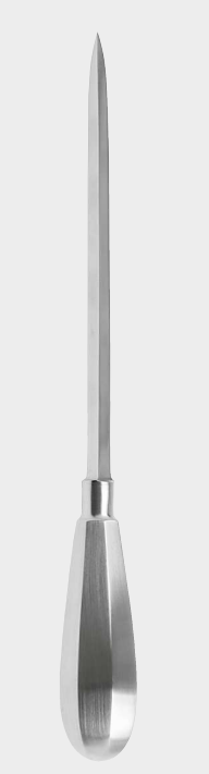 [BPD-13939-06-ss] Perforador óseo 6x6 mm 25 cm