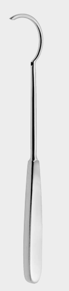 Aguja de cerclaje curva de 240 mm