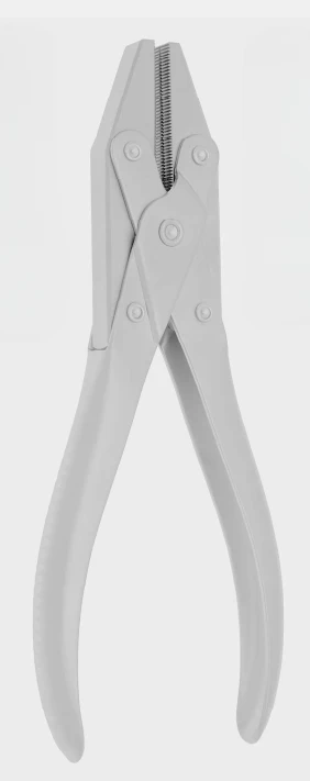[FNO-14098-17-ss] Alicates de punta plana paralelos 10 mm 17 cm