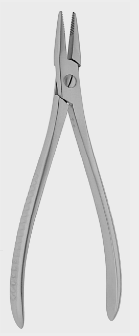 [FNO-14104-19-ss] Alicates de punta plana dentada de 19 cm