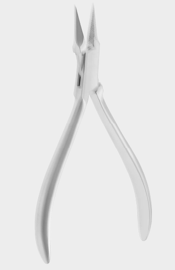 [FNO-14114-14-ss] Alicates de punta plana de una mordaza dentada