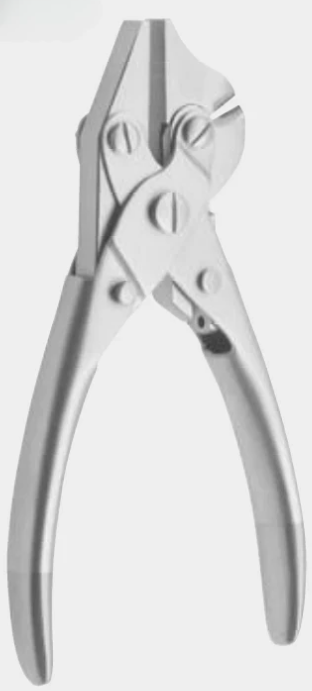 [FNO-14118-18-ss] Alicates de punta plana paralelos+corte.