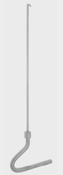 [EHB-14190-49-ss] Gancho de extracción 49 cm