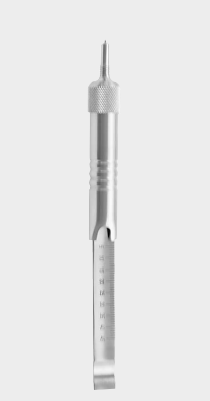 Calibre de profundidad para mini tornillos de 20 cm de largo