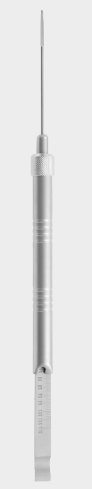 Calibre de profundidad para tornillos grandes de 28 cm