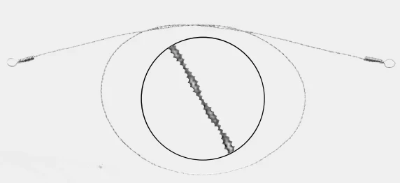 [OWB-15931-70-ss] Sierra de hilo OLIVECRONA 70 cm