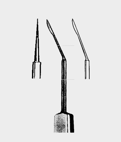 [BDC-16398-13-ss] Cuchillo de disección BOWMAN lado izquierdo