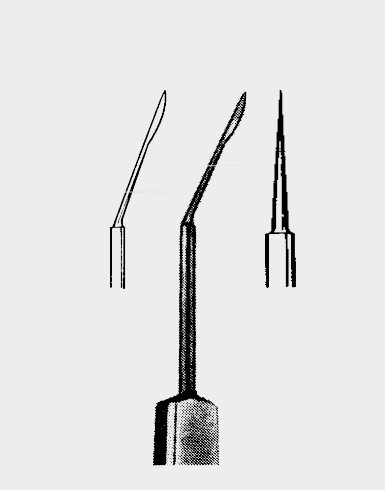 [BDC-16399-13-ss] Cuchillo de disección BOWMAN lado derecho
