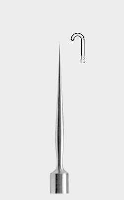 [BIR-5057-14-ss] Gancho de iris Bonn de 14 cm