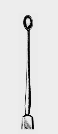 Cureta de chalazión HEBRA 3,0 mm