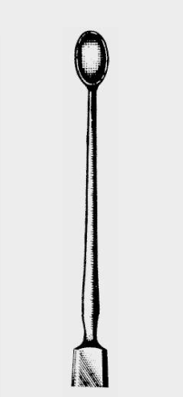 [HCG-16471-35-ss] Cureta de chalazión HEBRA 3,5 mm