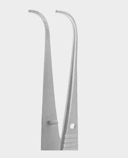 Pinzas de iris GRAEFE dentadas