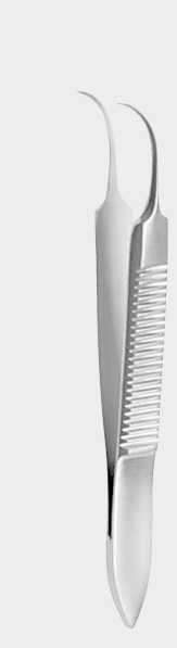 [CID-5084-07-ss] Pinzas de iris CHANDER dentadas de 7 cm