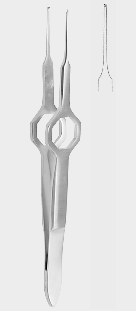 Pinza de iris FOERSTER 1x2 t.