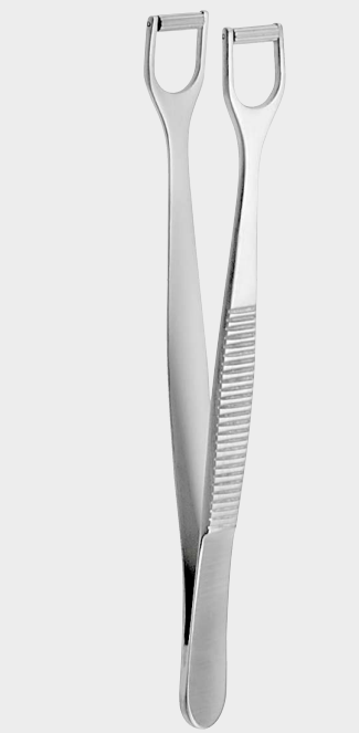 [KLU-16633-11-ss] Pinzas para tracoma KNAPP LUER